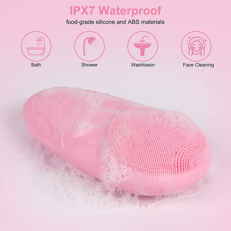 Electric Silicone Brush for Facial Cleansing
