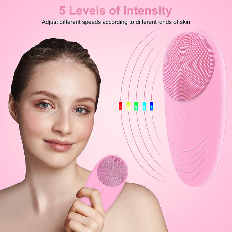 Electric Silicone Brush for Facial Cleansing